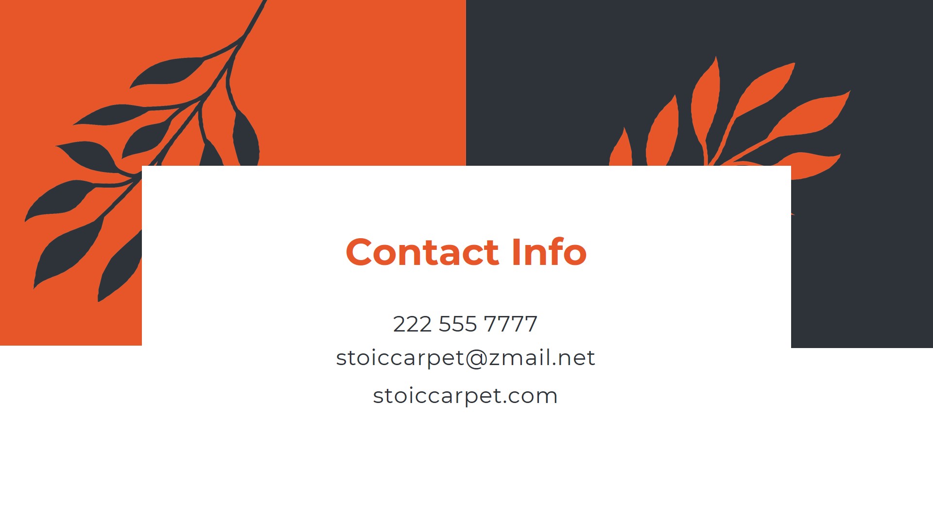 Free Concept Infographic Presentation Template to Edit Online