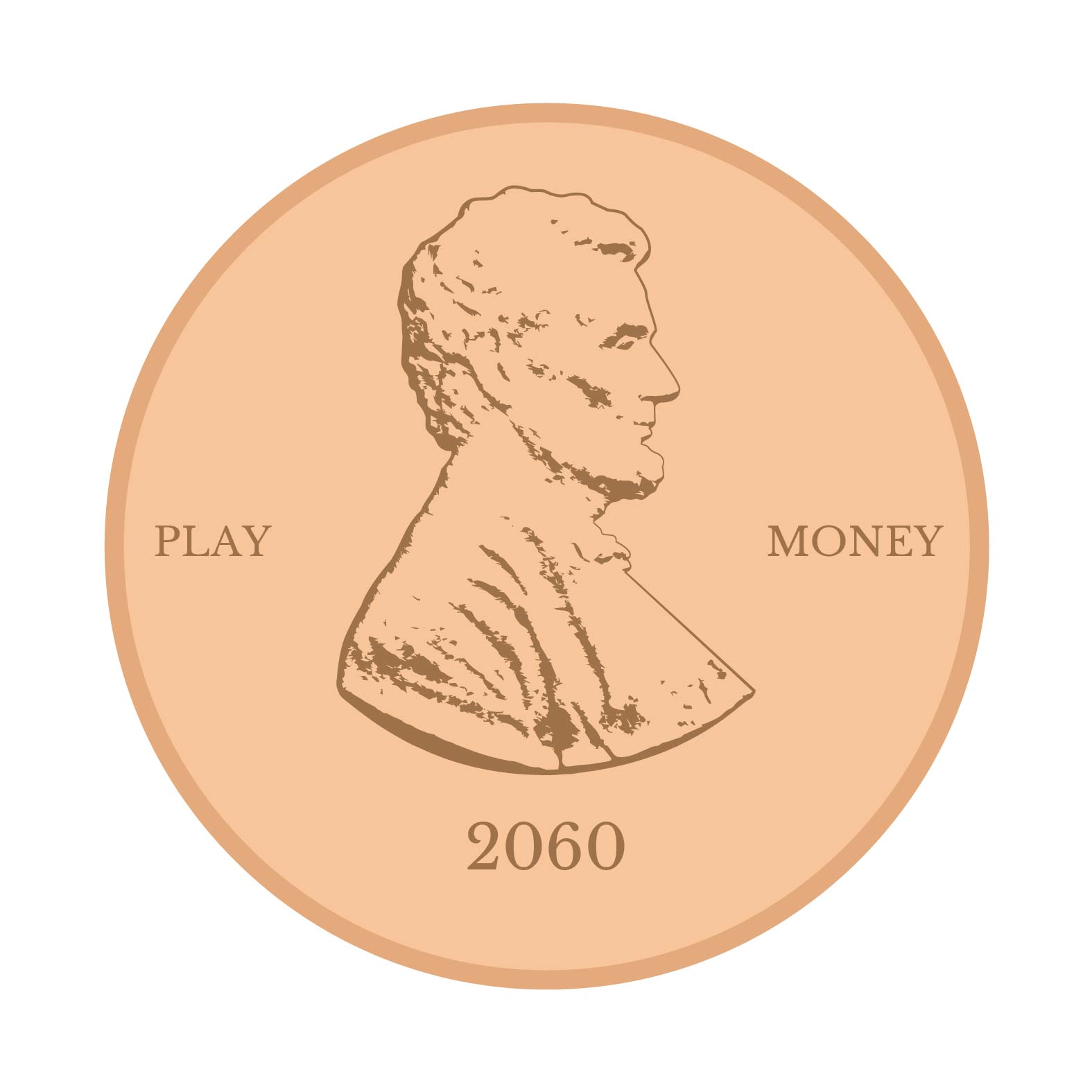 Play Money Coin Template