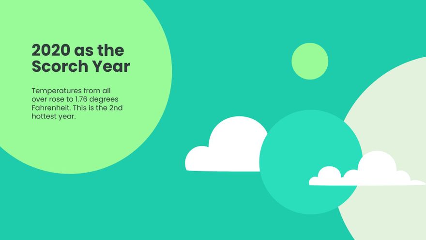 Free Data Infographic Presentation Template to Edit Online