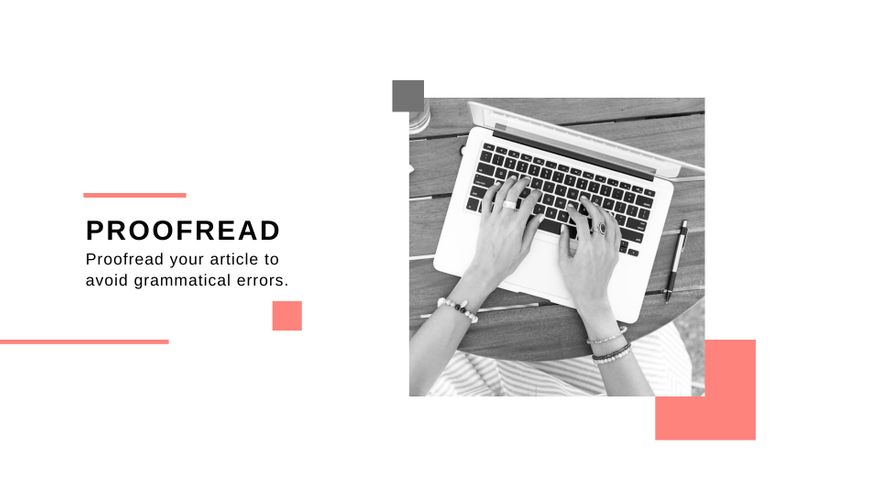 Free Process Infographic Presentation Template to Edit Online