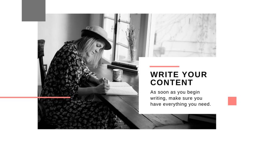 Free Process Infographic Presentation Template to Edit Online