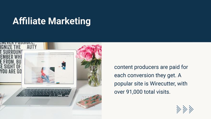 Free Digital Marketing Infographic Presentation Template to Edit Online