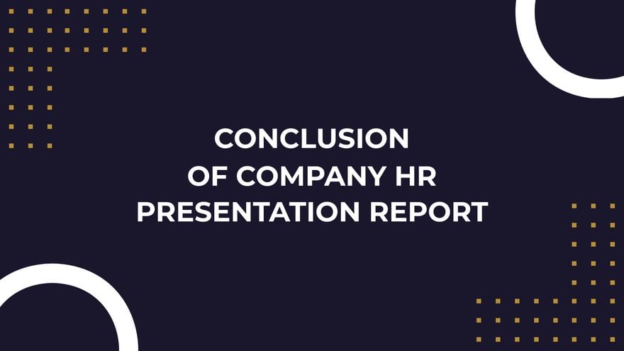 HR Infographic Presentation Template