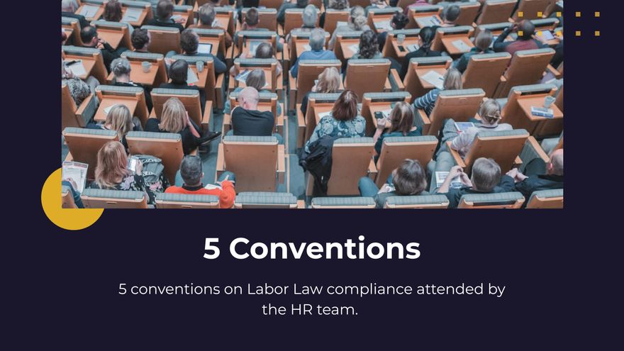 Free HR Infographic Presentation Template to Edit Online