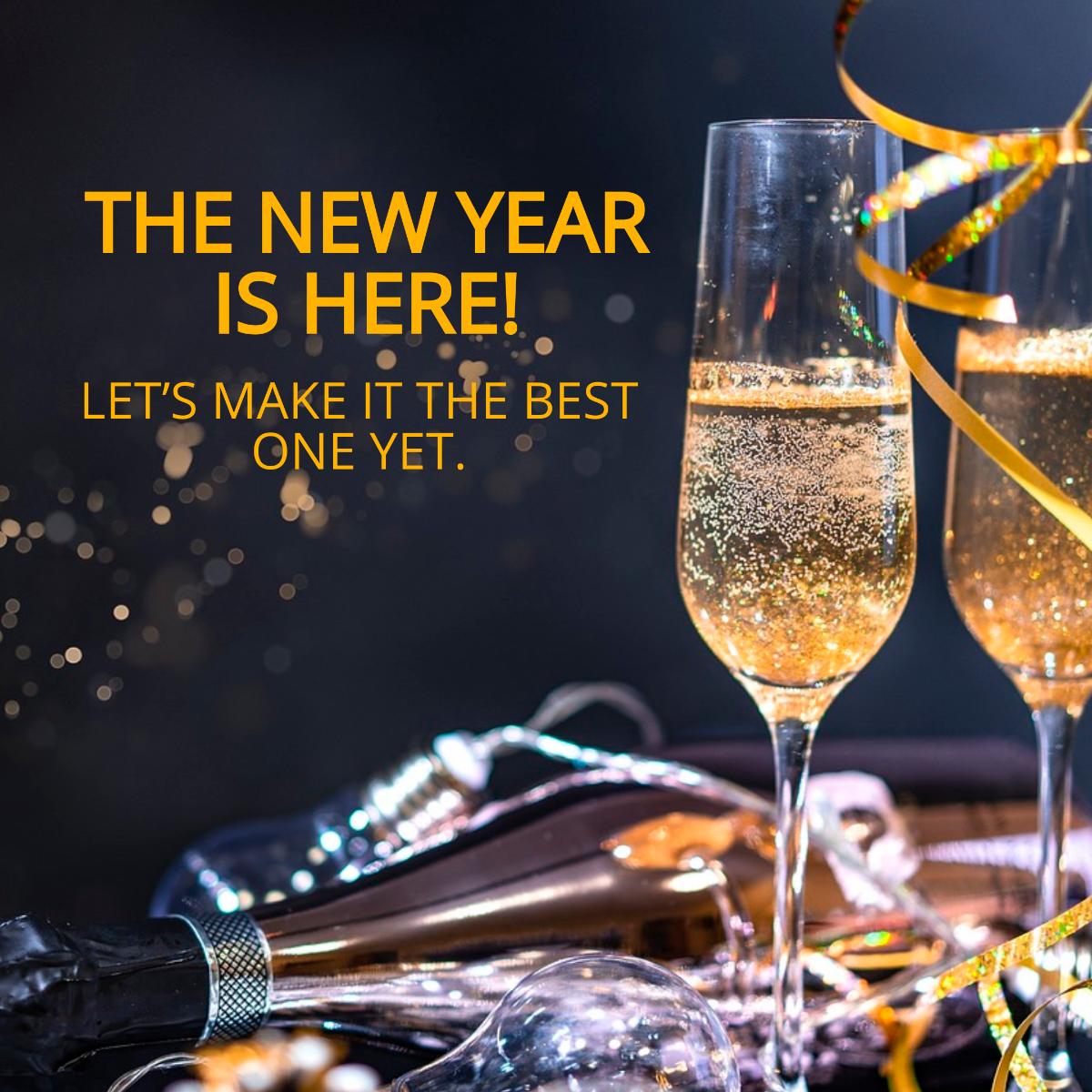 New Year's Eve Instagram Ads Template