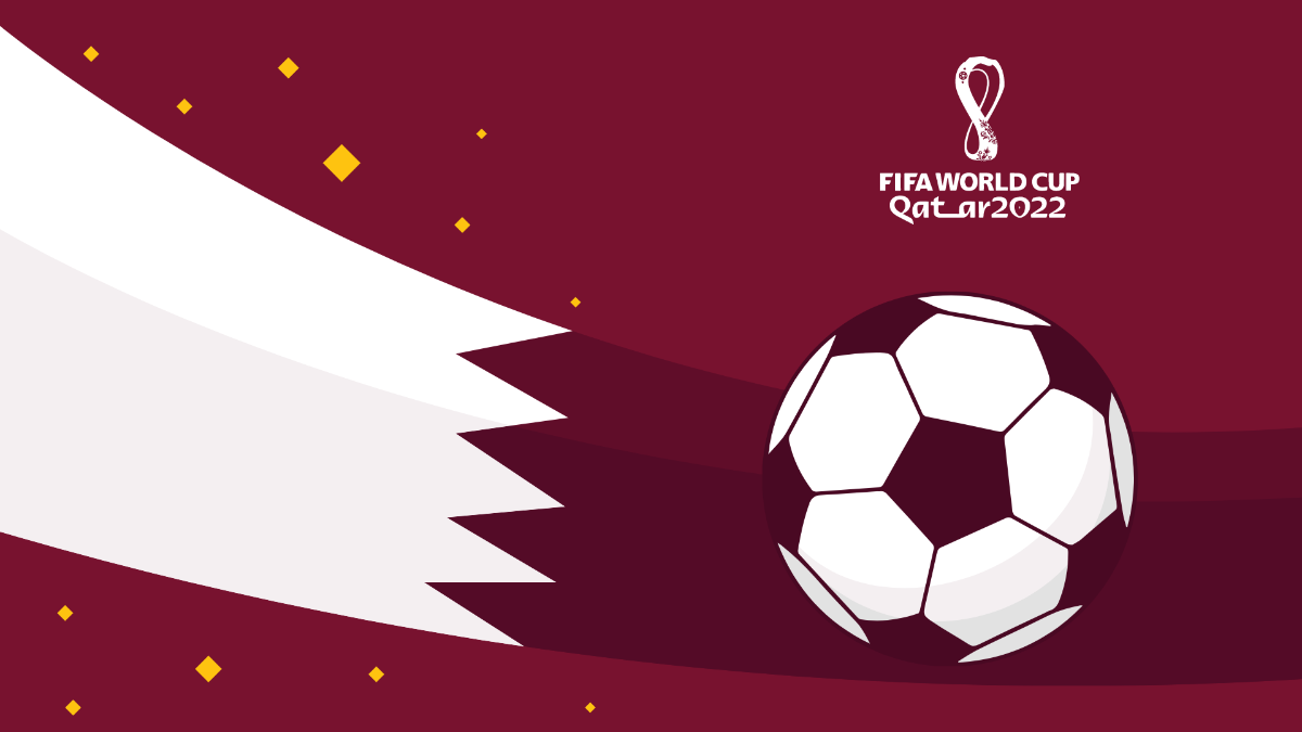 World Cup 2022 Banner Background Template