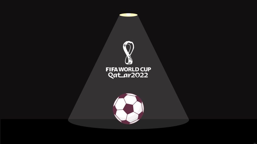World Cup 2022 Dark Background