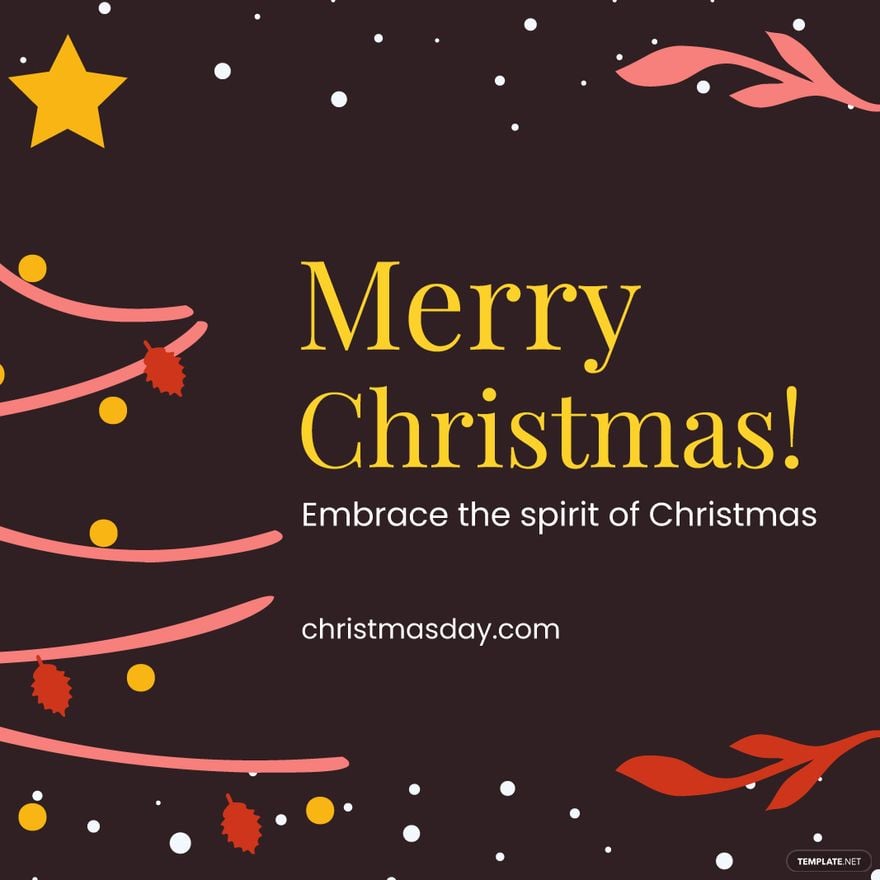 Free Christmas Eve Poster Vector