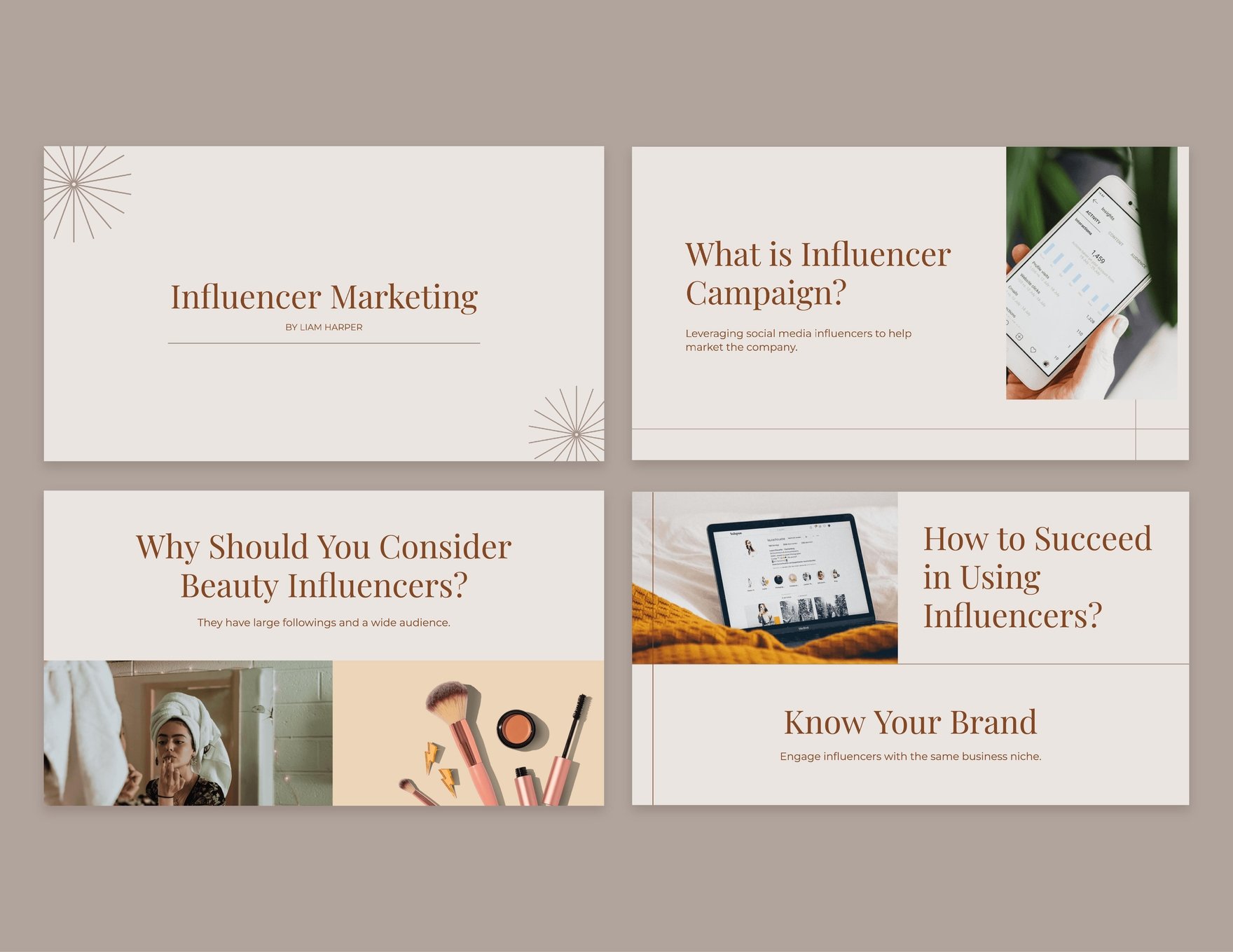 Influencer Marketing Presentation Template