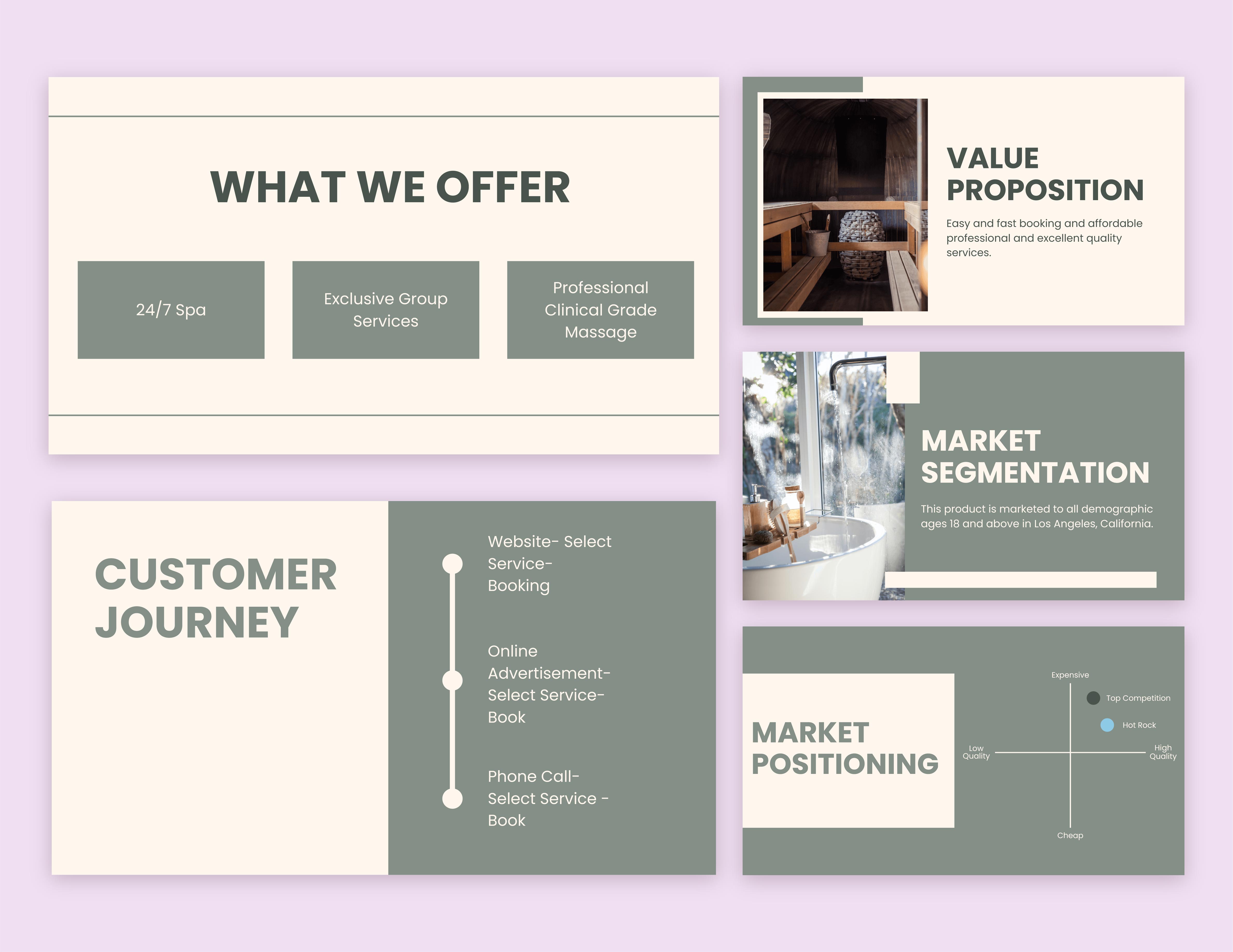 Free Professional Marketing Presentation Template to Edit Online