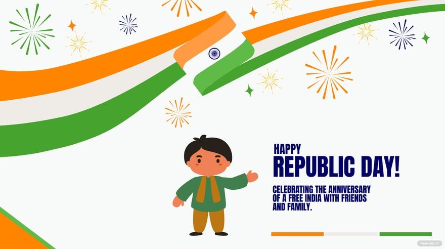 Free Republic Day Wishes Background