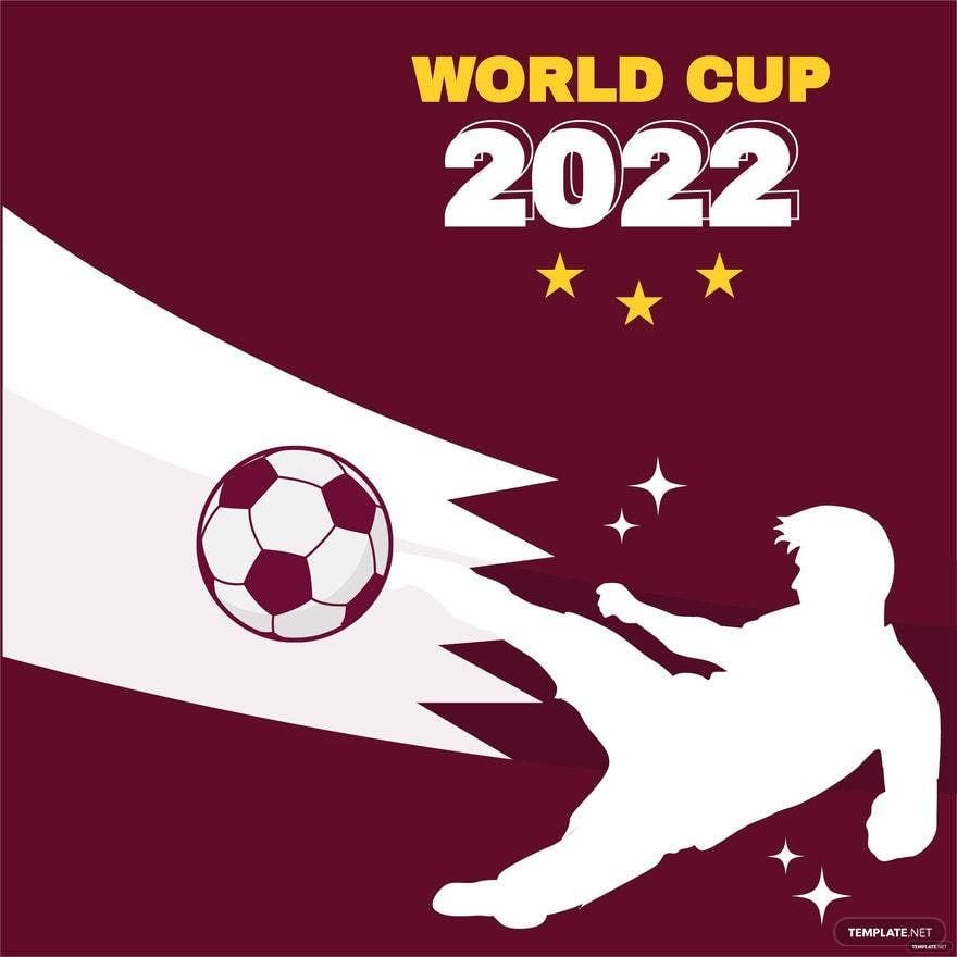World Cup 2022 Vector Art