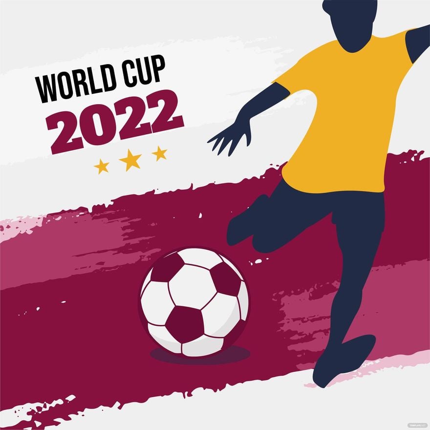 Free World Cup 2022 Graphic Vector in Illustrator, PSD, EPS, SVG, JPG, PNG