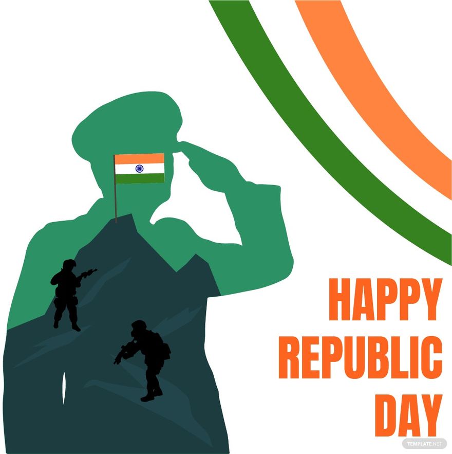 Happy Republic Day Vector in Illustrator, PSD, EPS, SVG, JPG, PNG