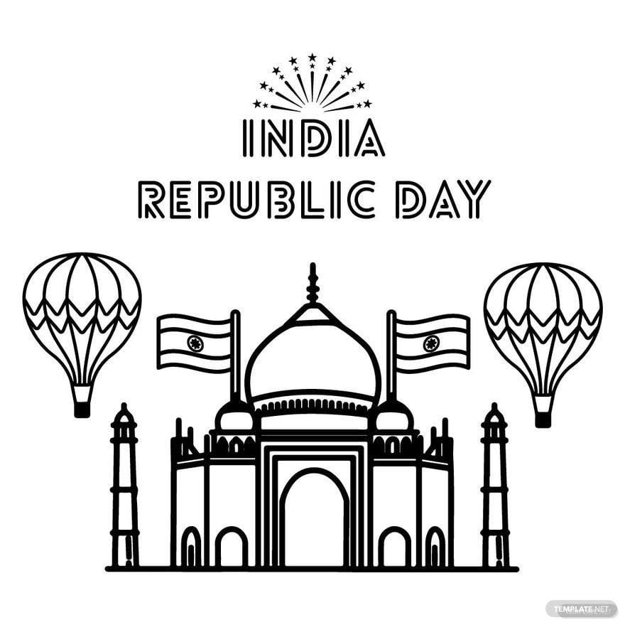 Coloring Pages | Printable Republic Day Coloring Pages for Kids-anthinhphatland.vn