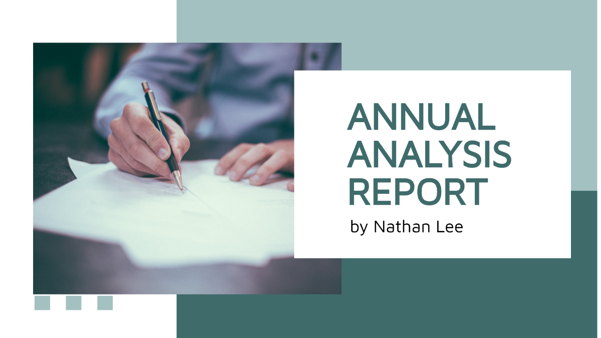 Market Analysis Presentation