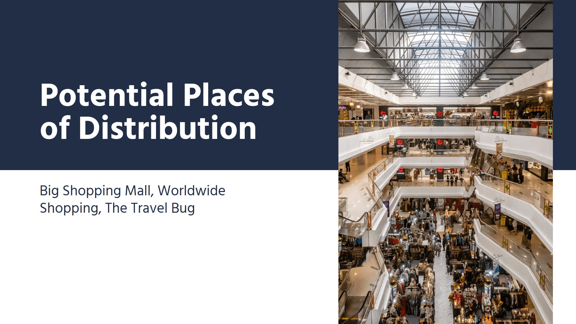 Free Marketing Mix Presentation Template to Edit Online