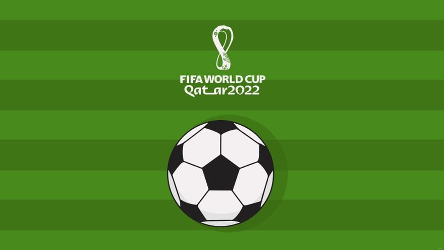 World Cup 2022 Green Background