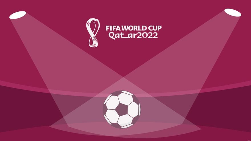 World Cup 2022 Light Background