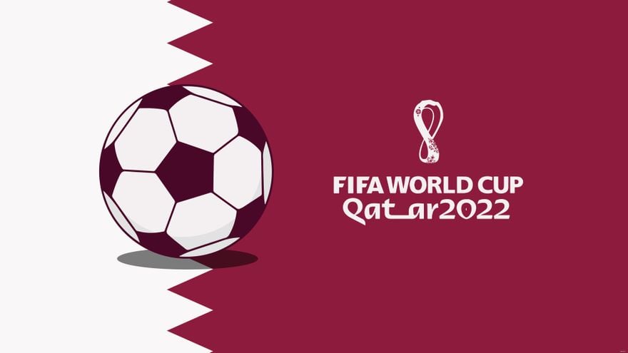 World Cup 2022 Plain Background