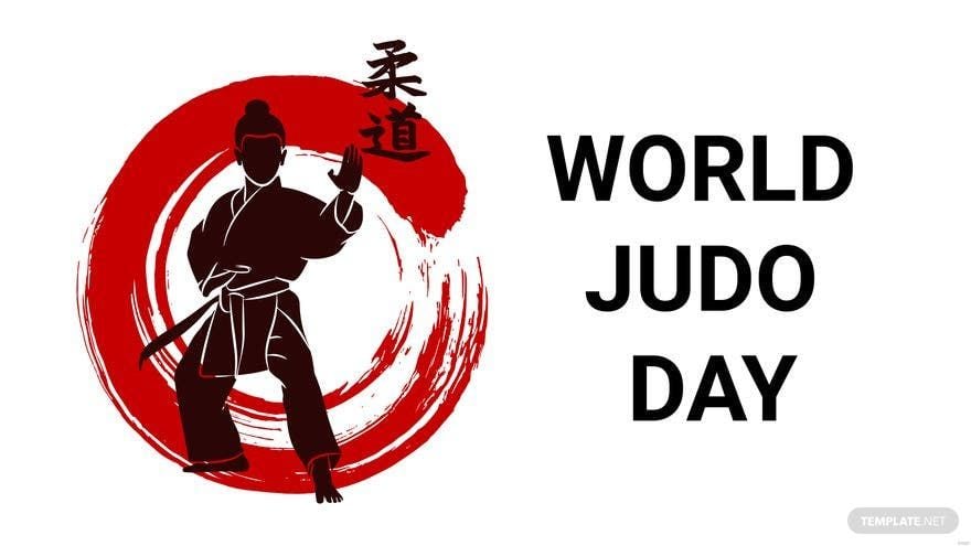 Free World Judo Day Background in PDF, Illustrator, PSD, EPS, SVG, JPG, PNG