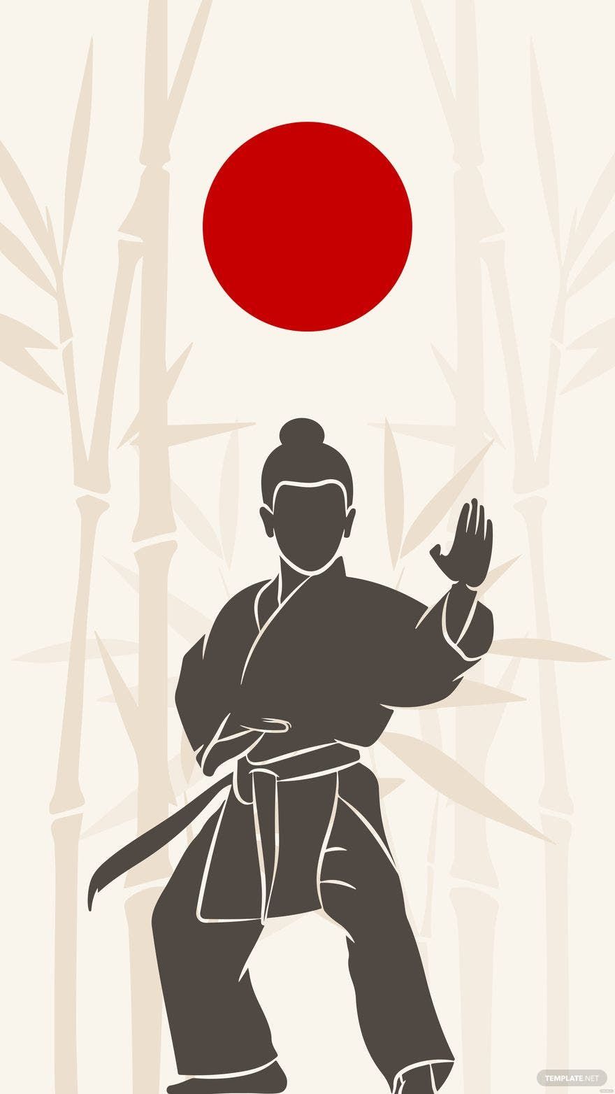 Free World Judo Day iPhone Background