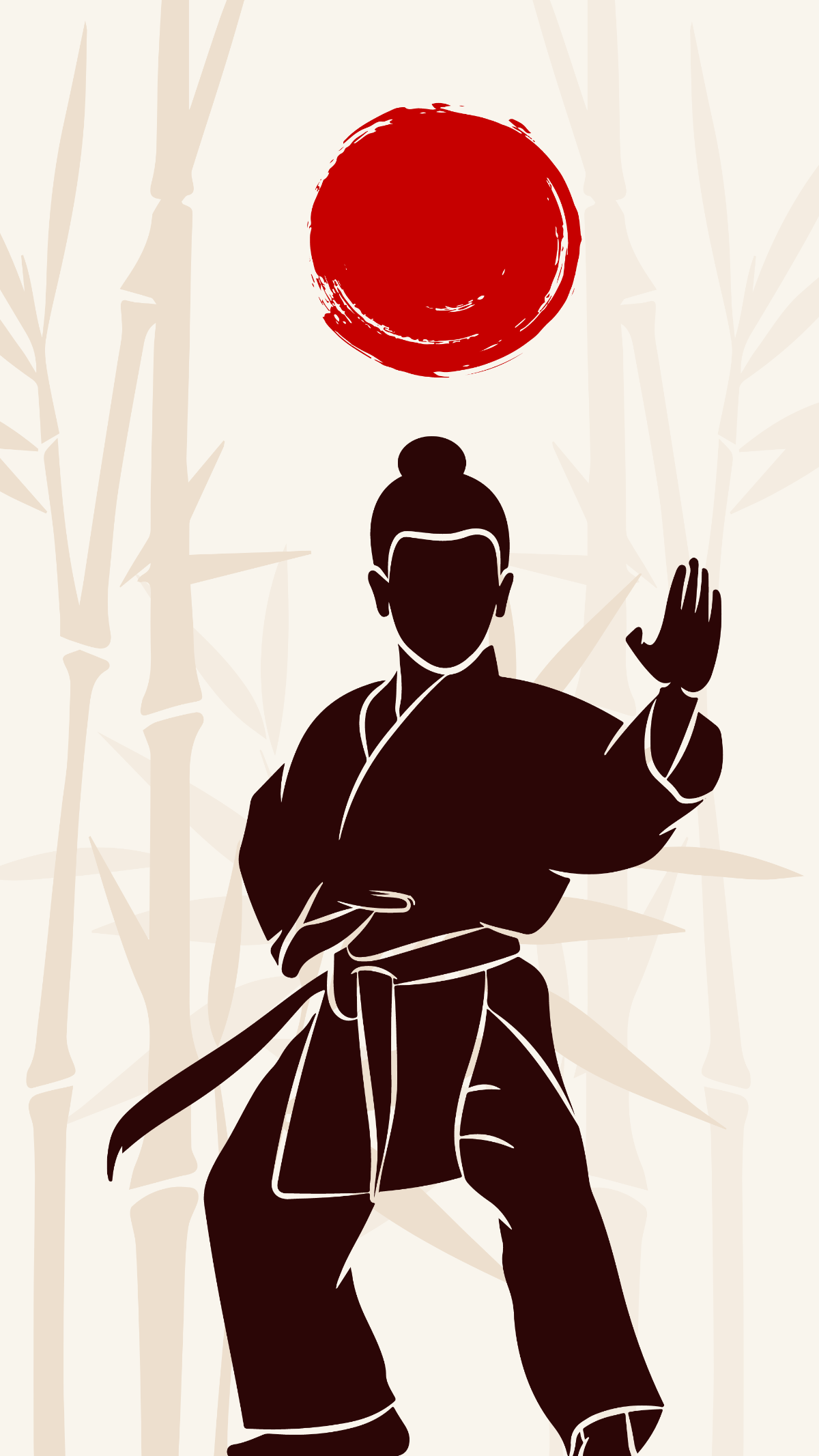 World Judo Day iPhone Background Template