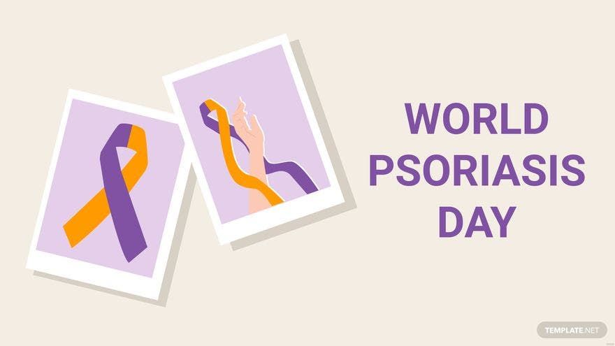 World Psoriasis Day Photo Background in PDF, Illustrator, PSD, EPS, SVG, JPG, PNG