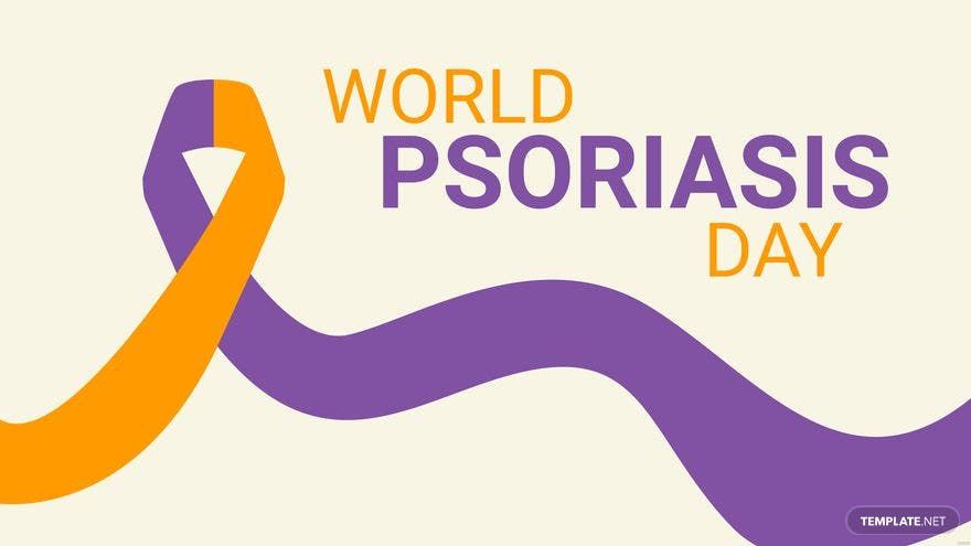 Free World Psoriasis Day Image Background in PDF, Illustrator, PSD, EPS, SVG, JPG, PNG