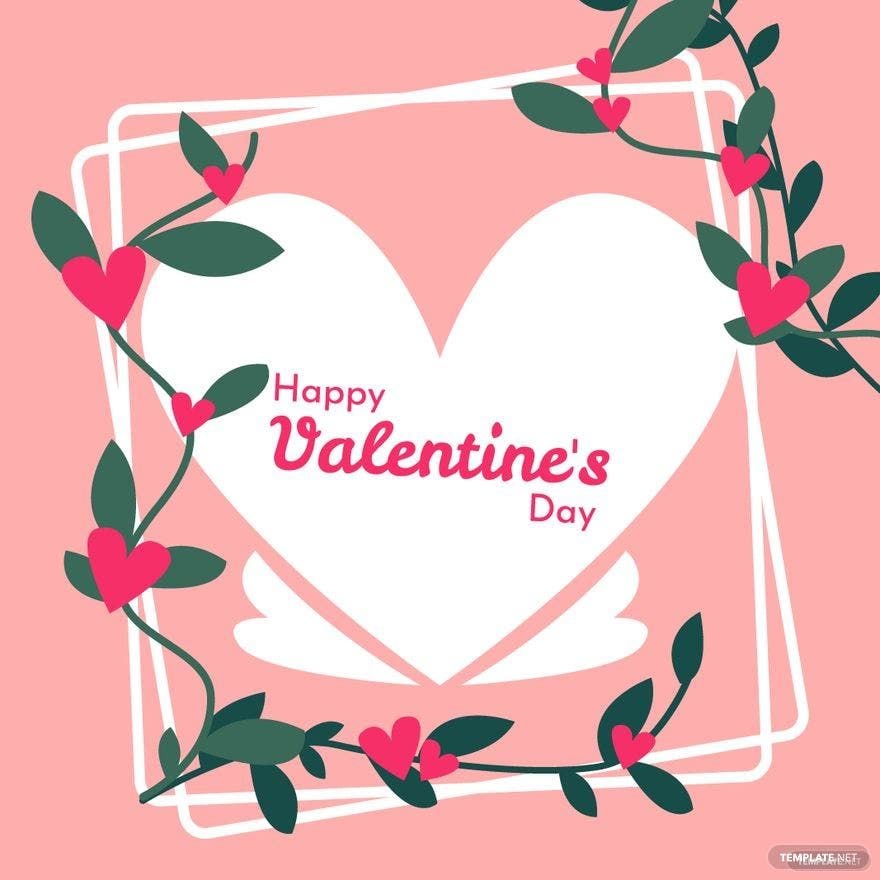 Valentine's Day Sign Vector