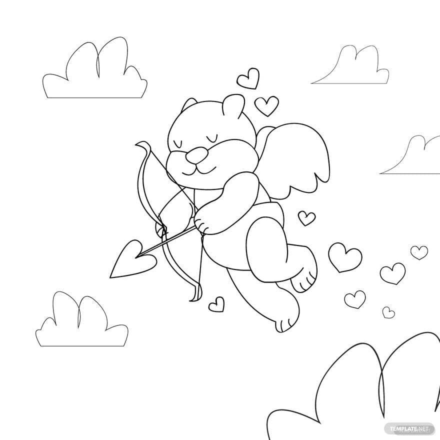 Free Valentine's Day Drawing Vector