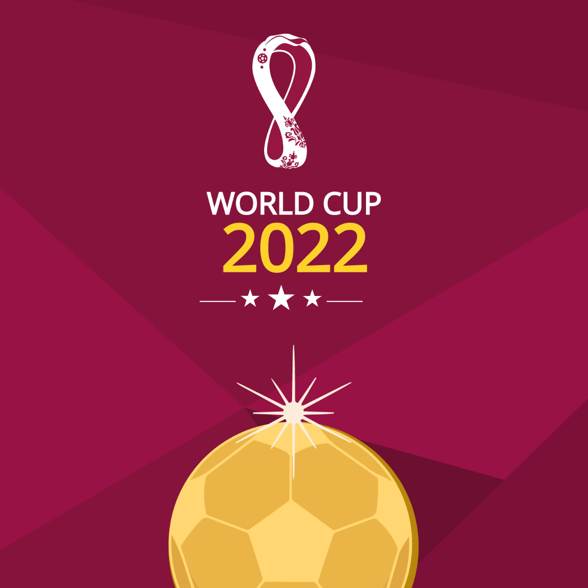 World Cup 2022 Design Vector Template