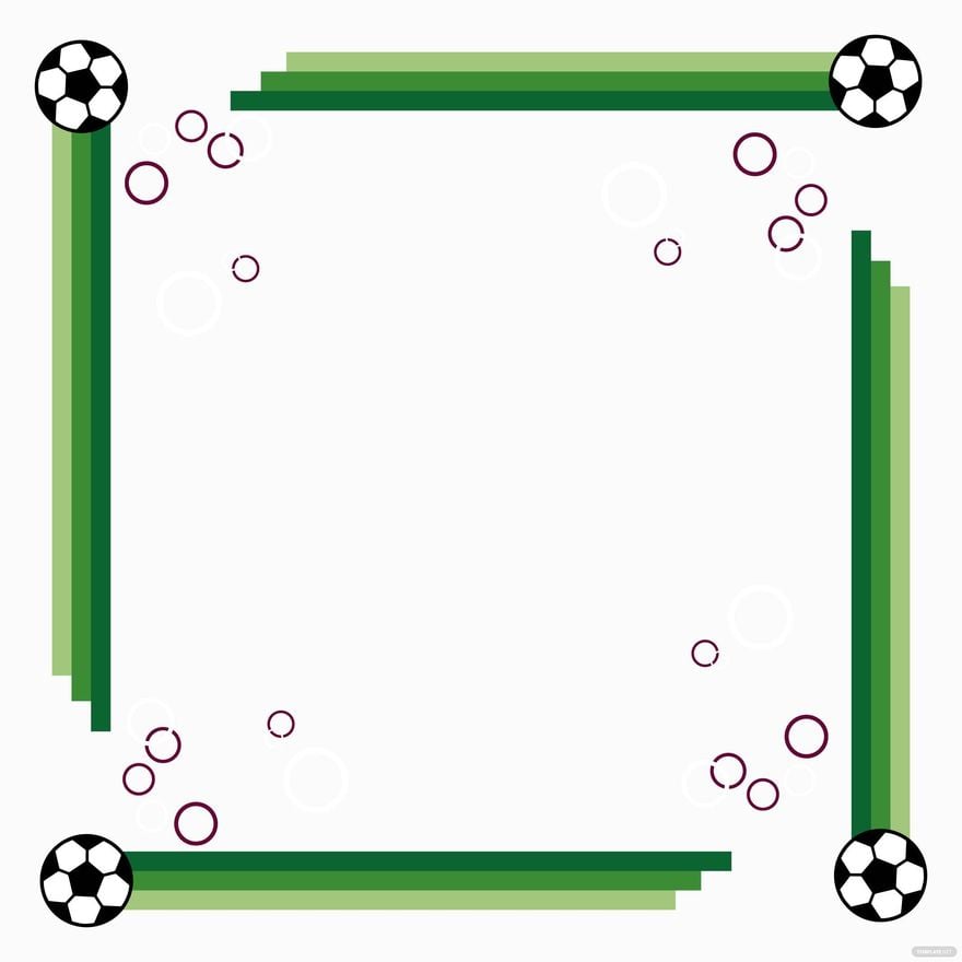 Free World Cup 2022 Border Vector