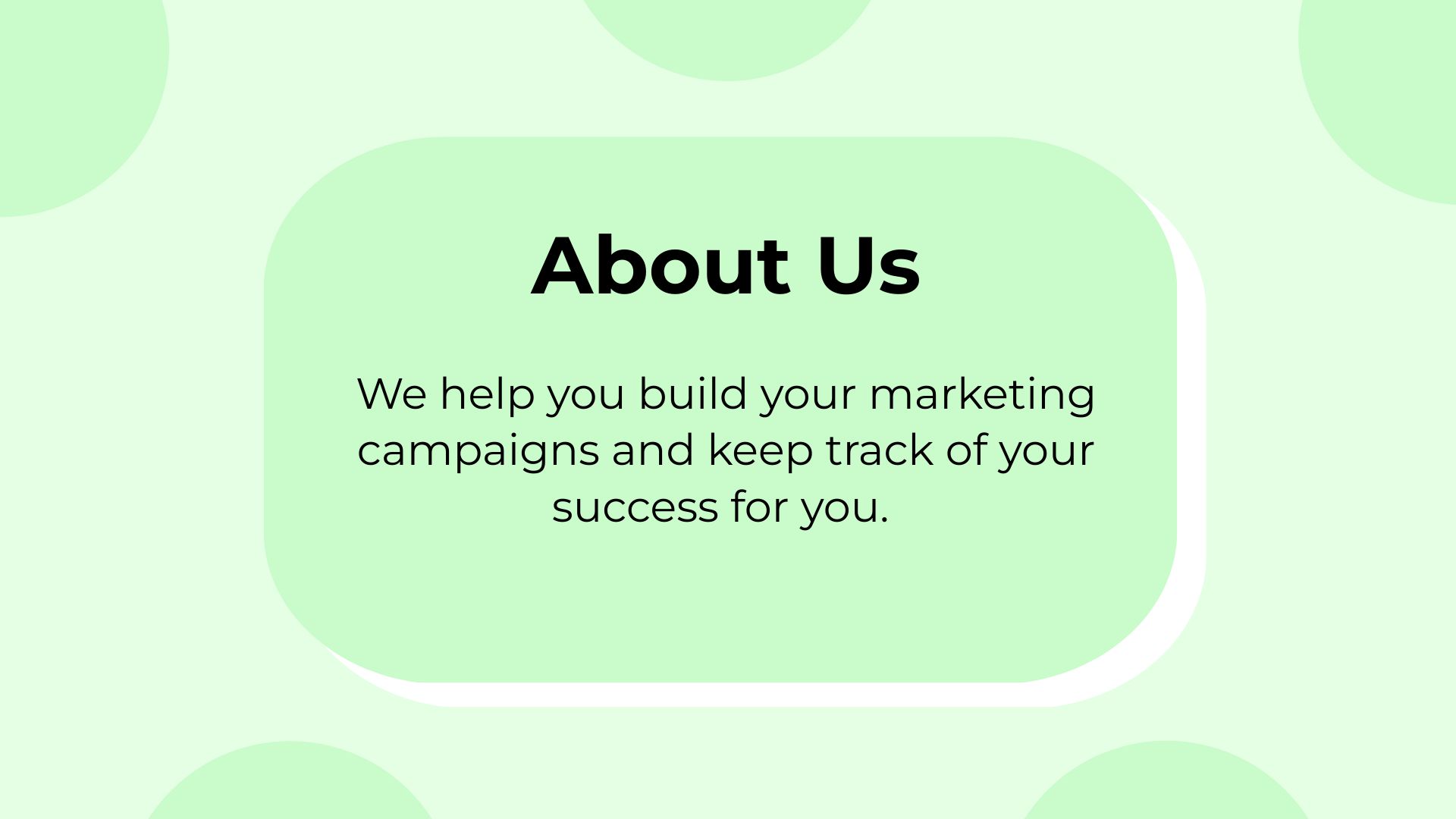 Free Marketing Agency Presentation Sample Template to Edit Online