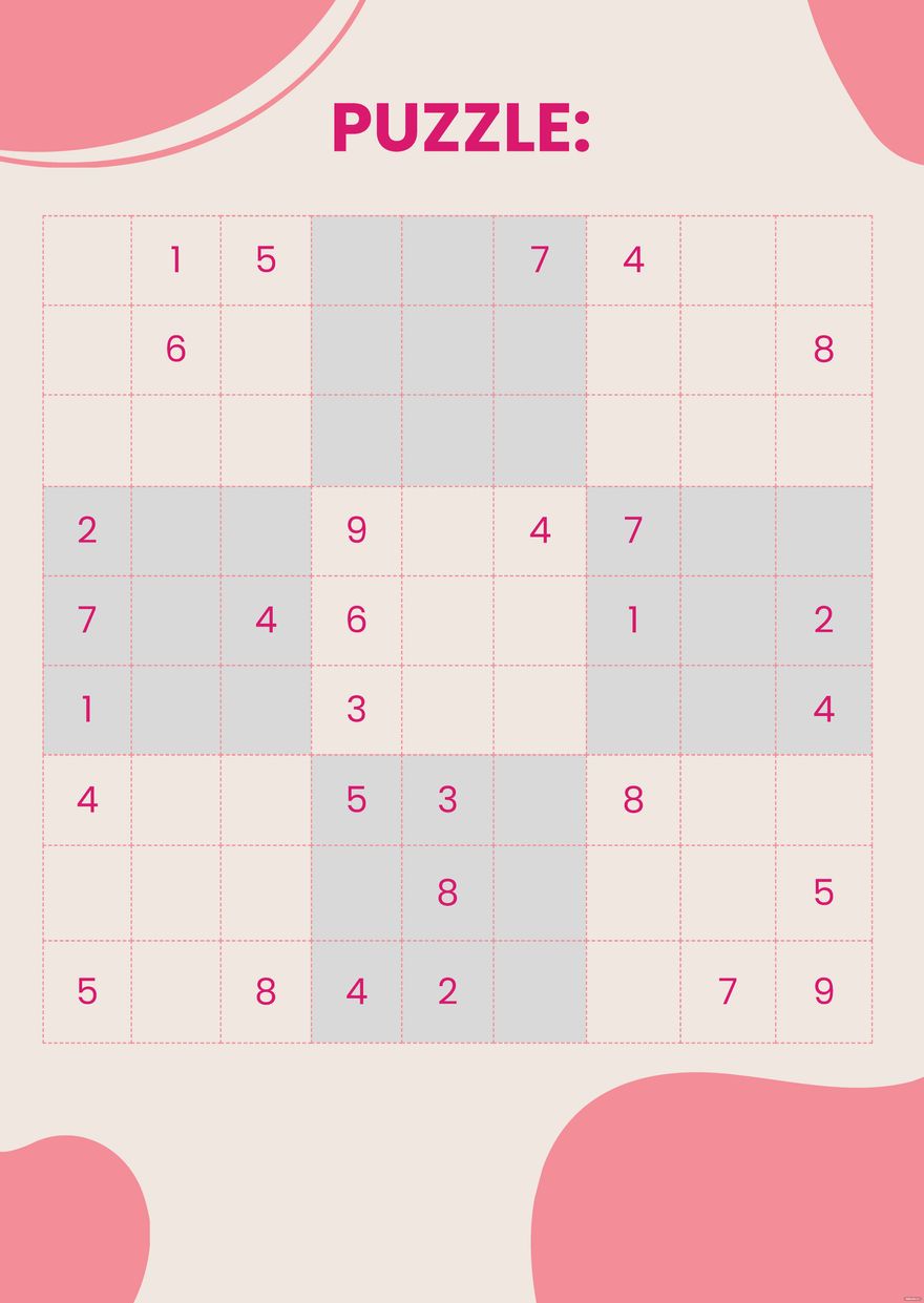 Free Blank Sudoku