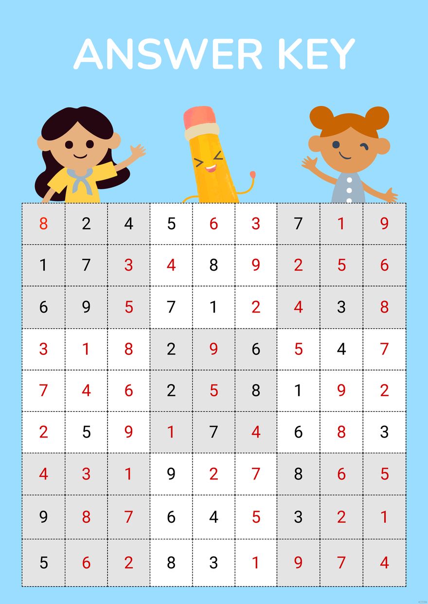 Sudoku With Numbers