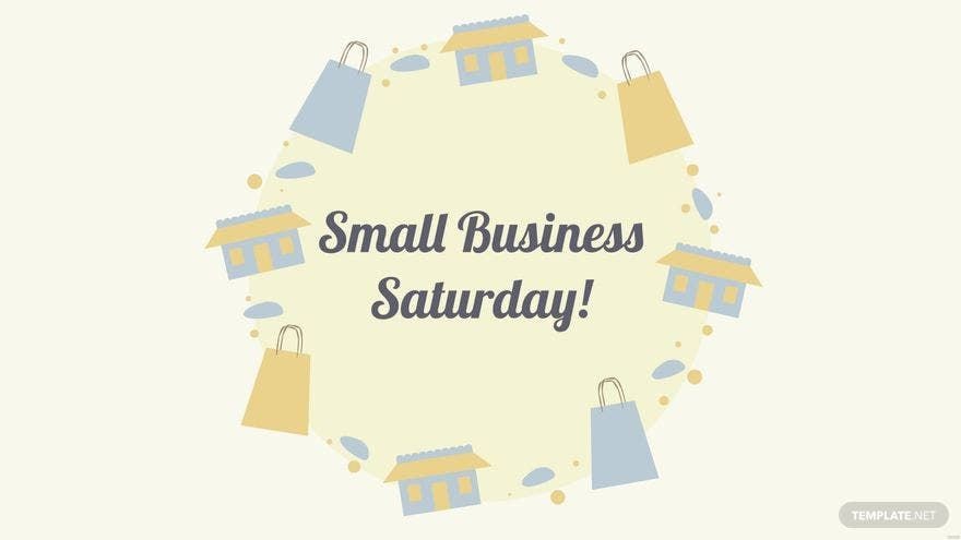 Small Business Saturday Image Background in PDF, Illustrator, PSD, EPS, SVG, JPG, PNG
