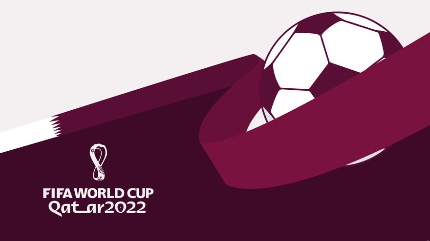 Free World Cup 2022 Design Background - Download in PDF