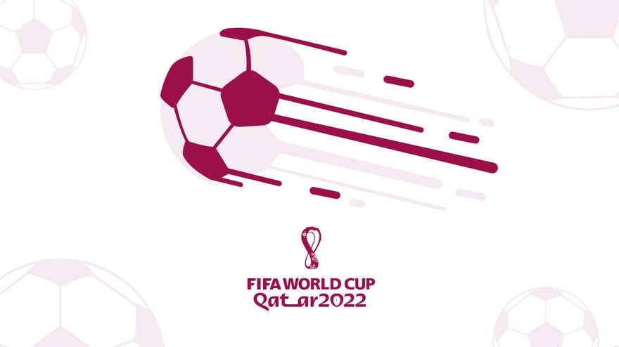 World Cup 2022 White Background