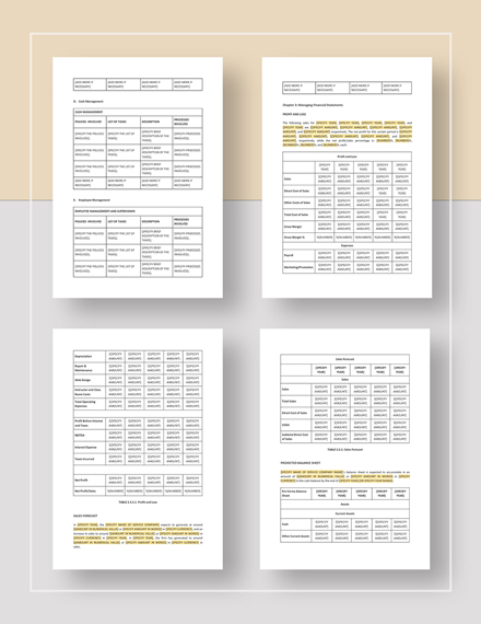 Restaurant Manager Training Manual Template - Google Docs, Word, Apple