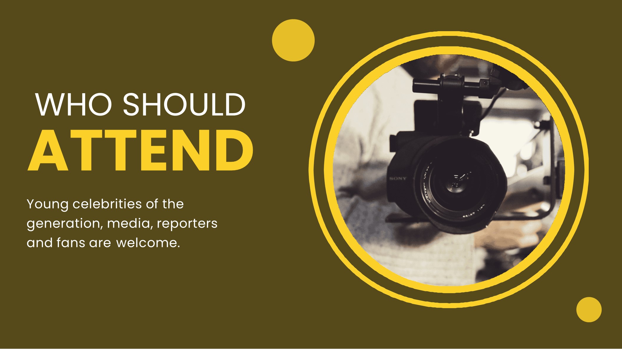Free Press Conference Presentation Template to Edit Online
