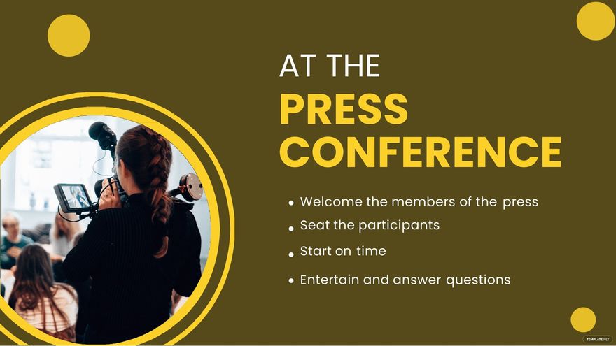 Press Conference Presentation Template