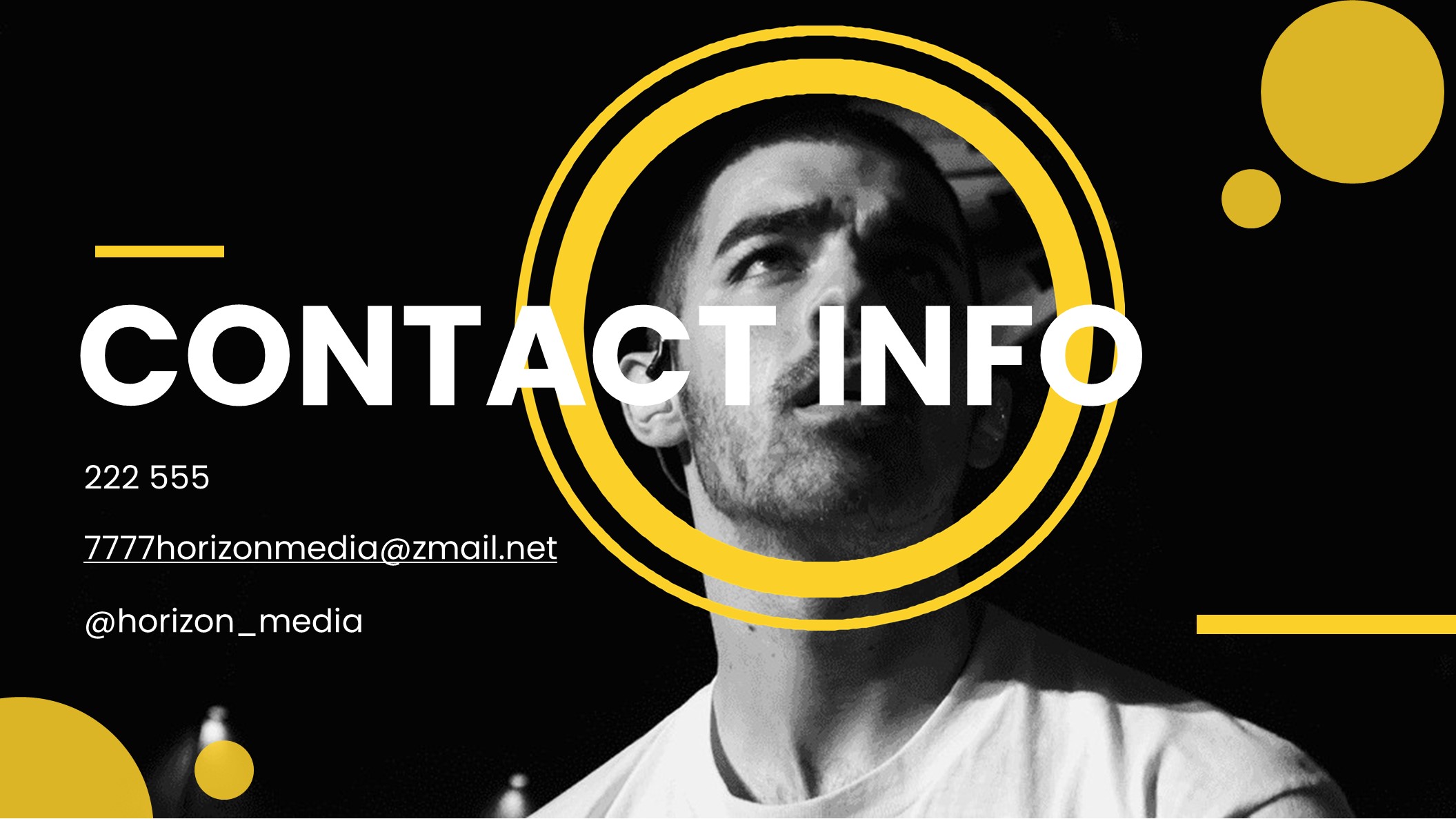 Free Press Conference Presentation Template to Edit Online