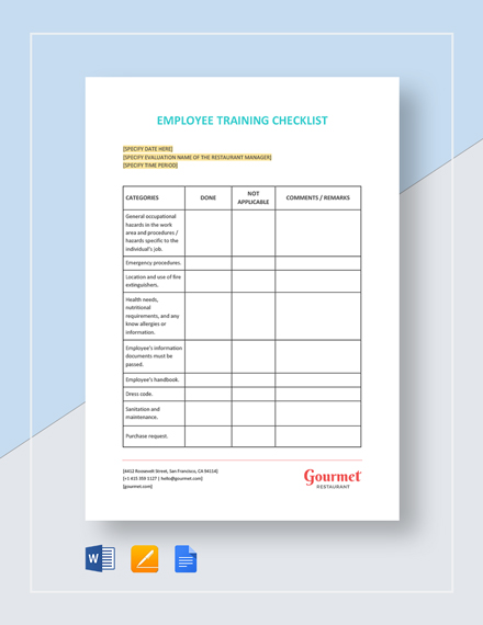 Download 9+ Training Manual Templates - PDF | Word (DOC) | Google Docs ...