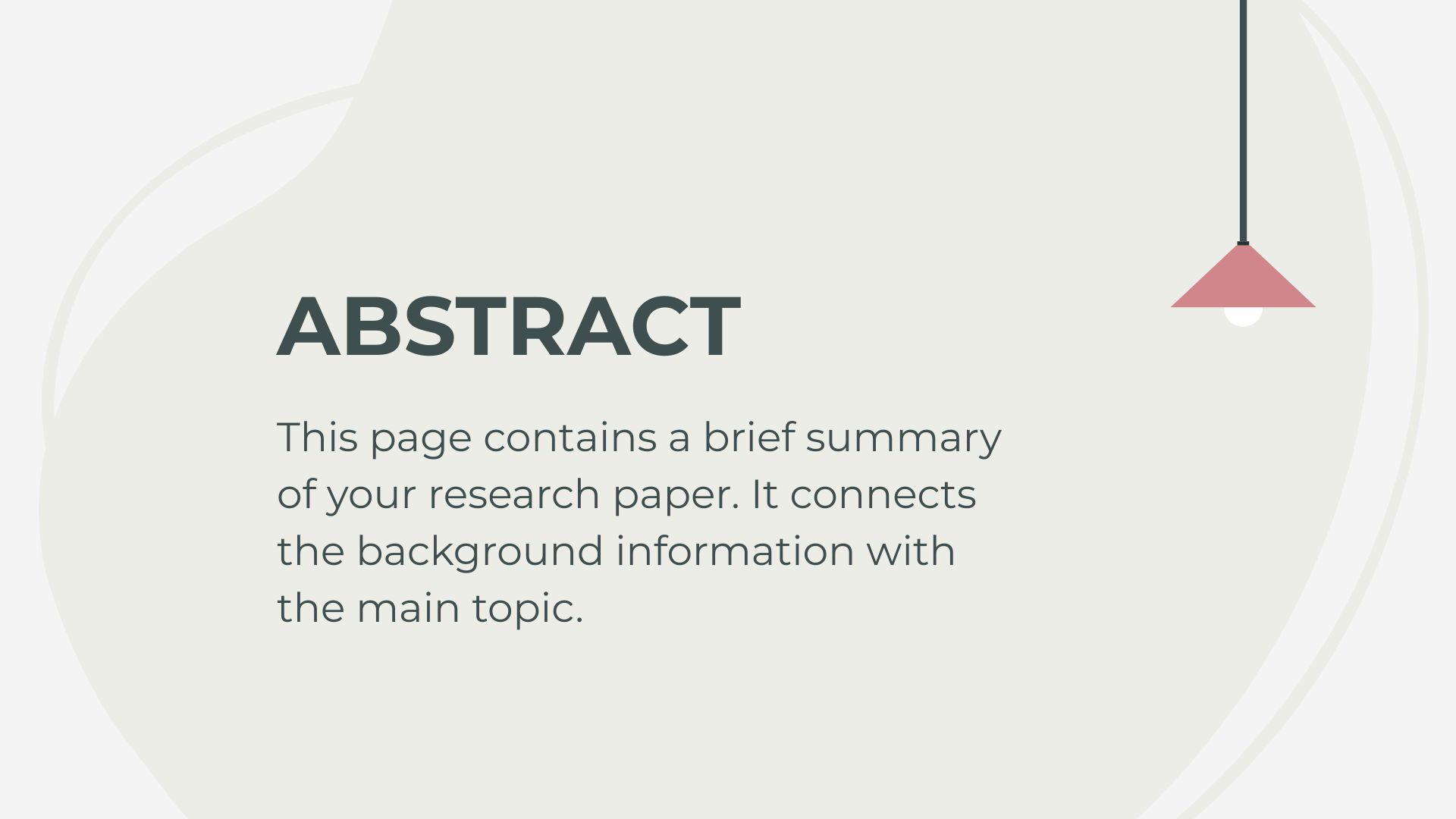 Free Research Conference Presentation Template to Edit Online