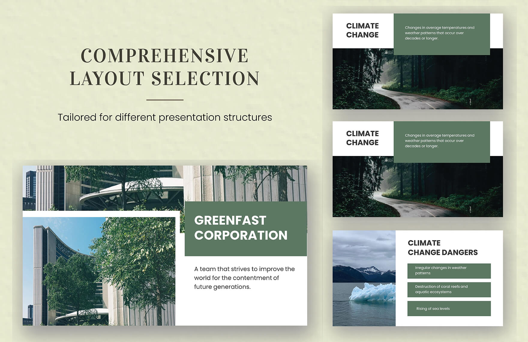 Environment Presentation Template