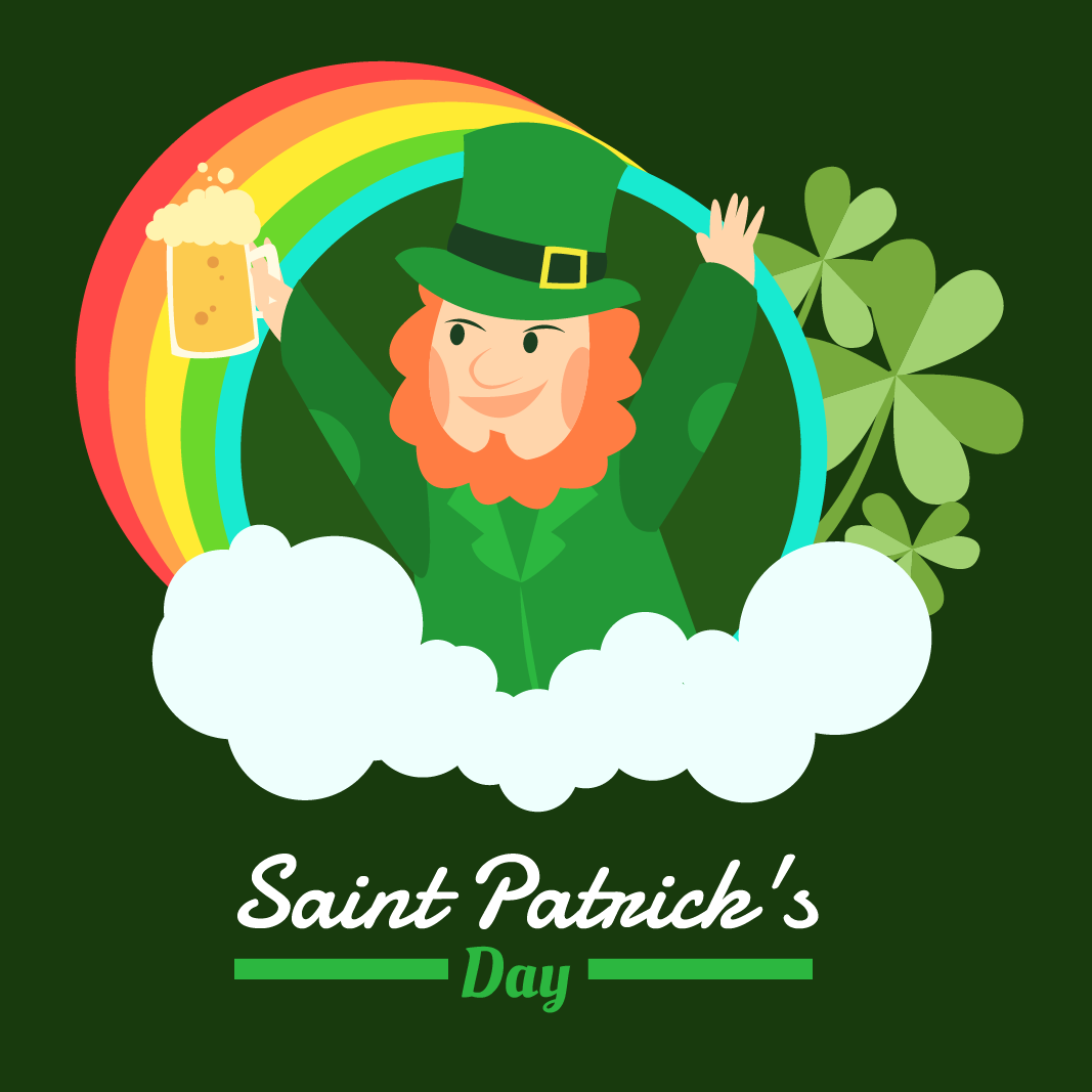Free St. Patrick's Day Celebration Vector in Illustrator, PSD, EPS, SVG, JPG, PNG