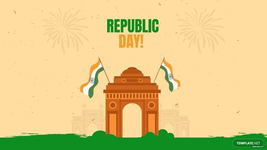 Free Republic Day Texture Background
