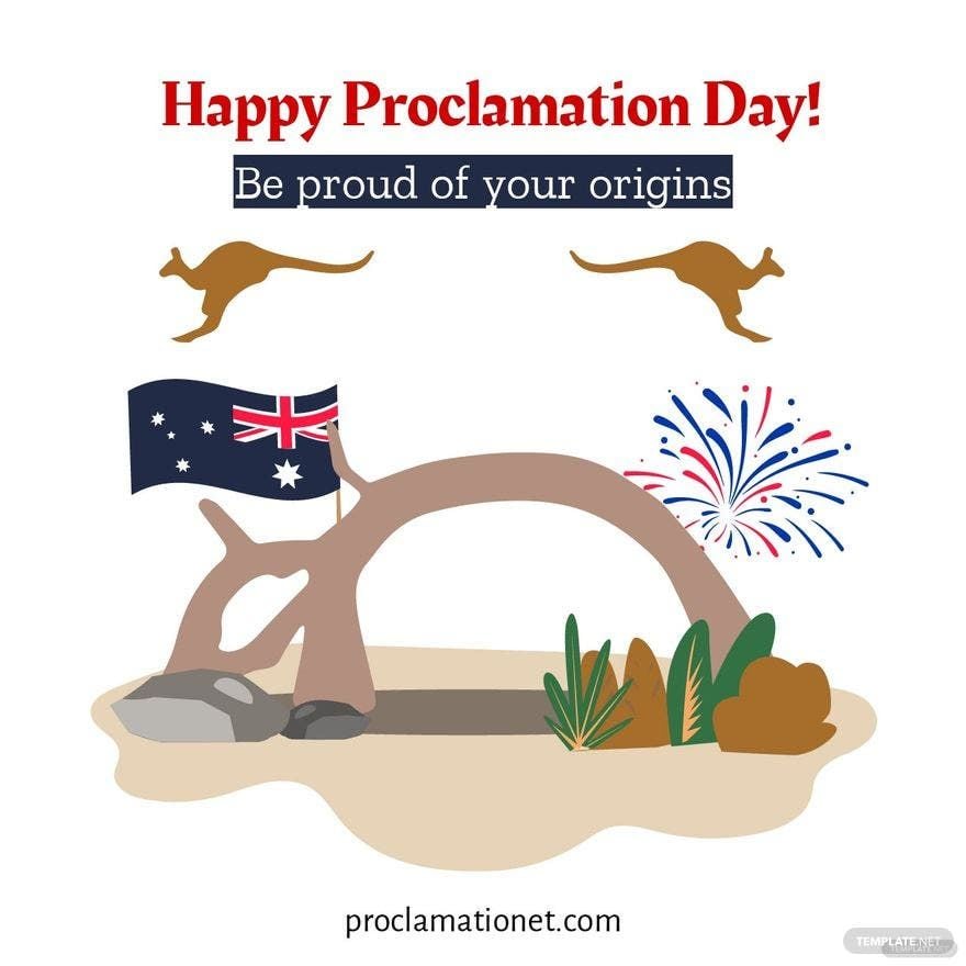 Free Proclamation Day Flyer Vector