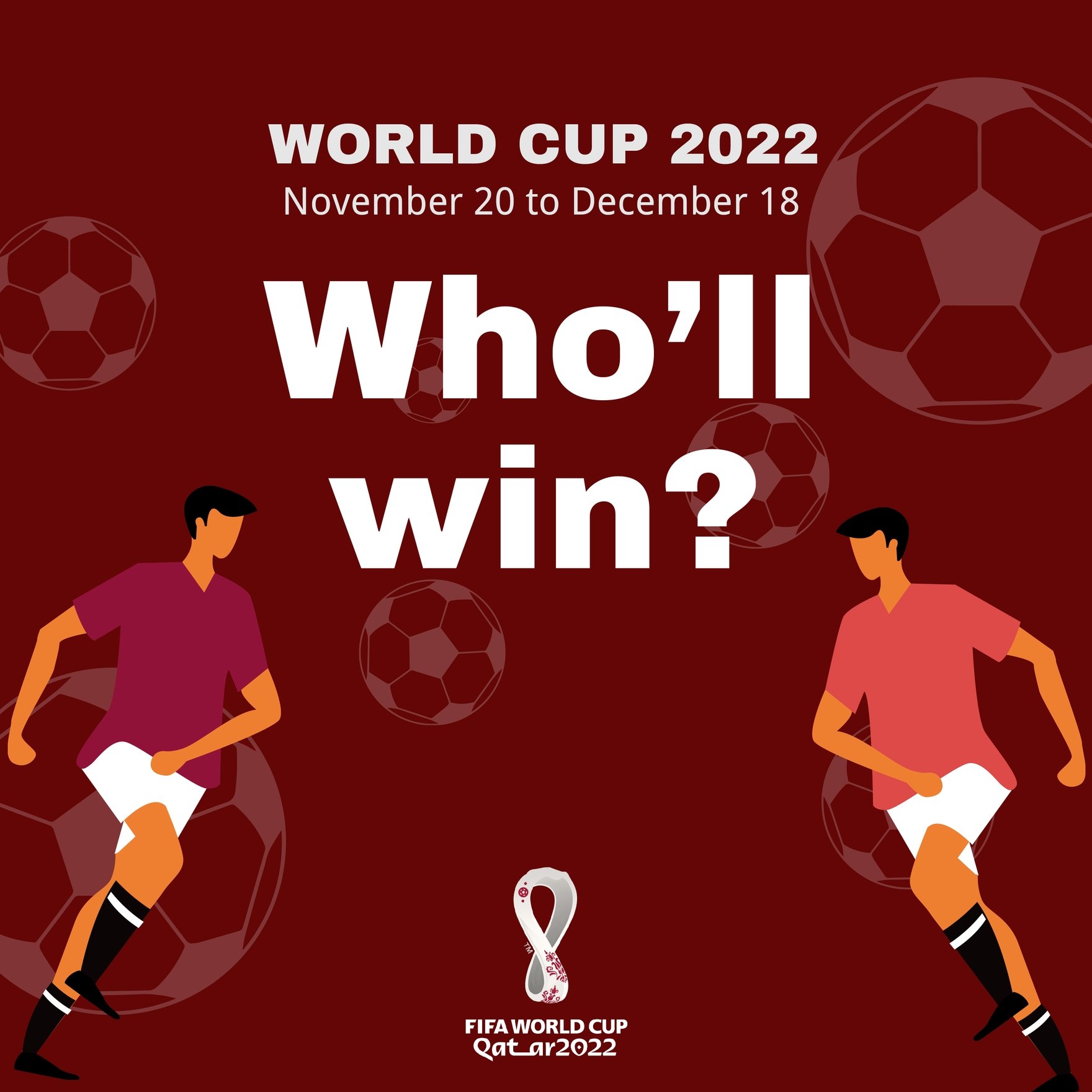 World Cup 2022 Facebook Ad Banner